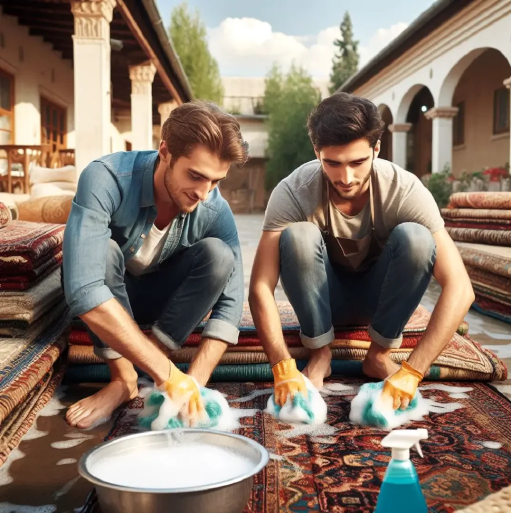 روش‌های صحیح شستشوی انواع فرش